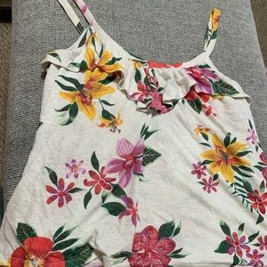 Floral tank top